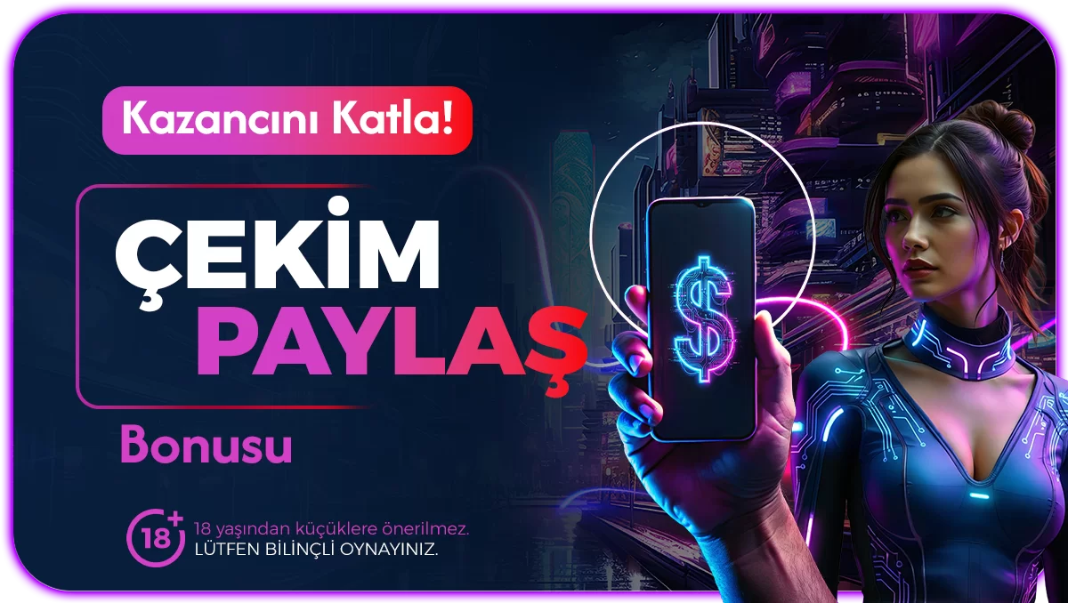 Favorisen çekimini paylaş bonusu