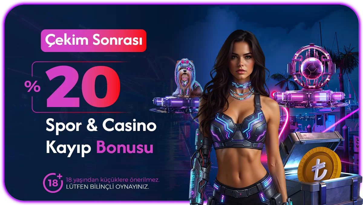 Favorisen çekim sonrası yüzde 20 kayıp bonusu